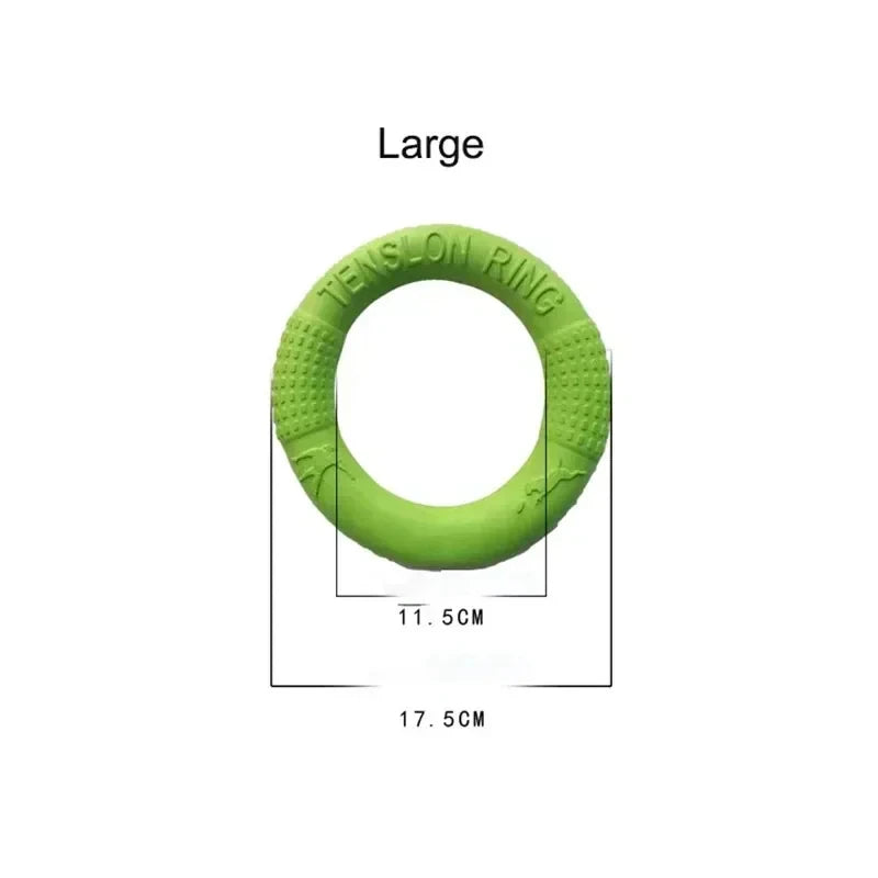 Anneau de couleur vert résistant et durable. Image produit Boutiquechien 
