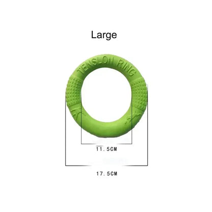 Anneau de couleur vert résistant et durable. Image produit Boutiquechien 