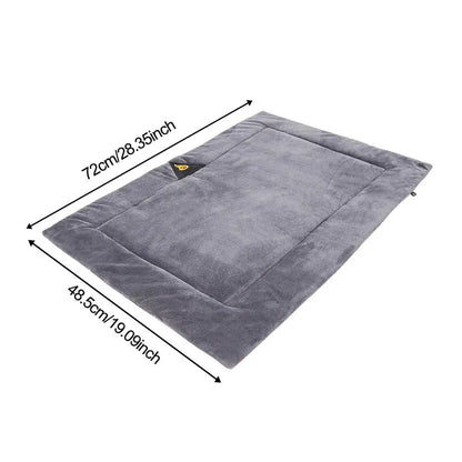 tapis auto chauffant pour chien de couleur gris durable et résistant. Image produit Boutiquechien taille 72