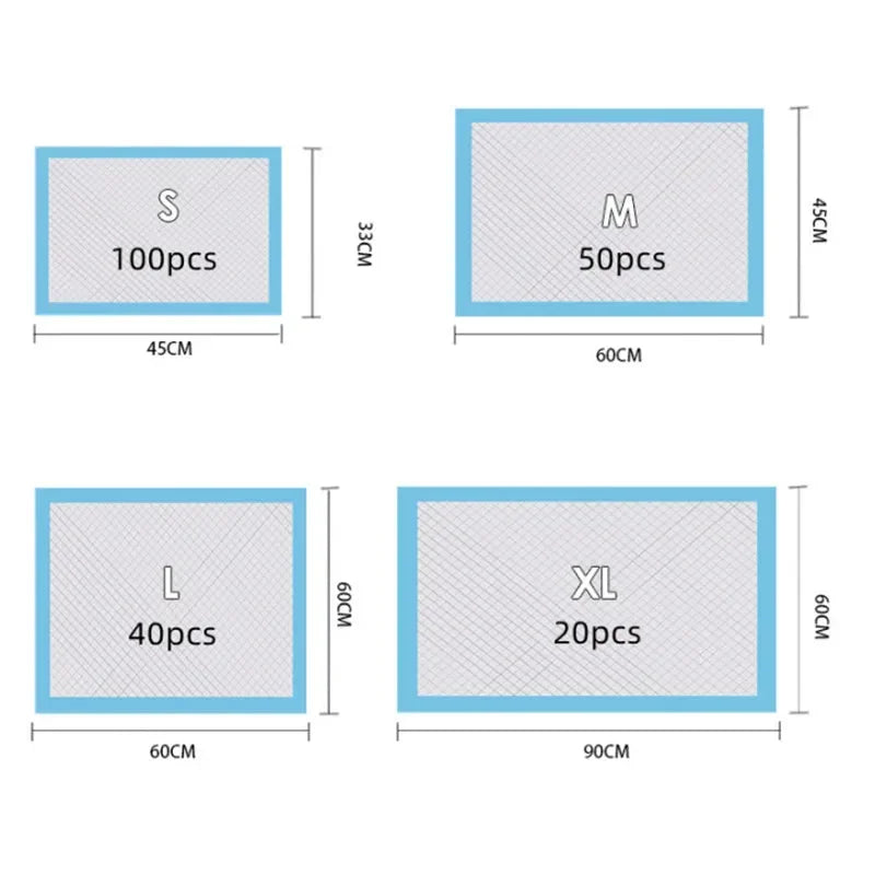 Tapis absorbant pour chien incontinent dimensions