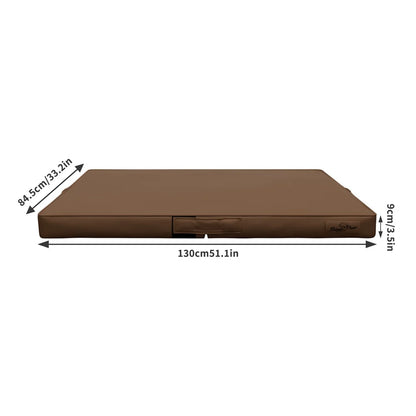 Tapis chien de couleur brun avec une taille de 130cm pour la taille L. Le tapis est parfait pour le confort de tous les chiens. Image produit Boutiquechien