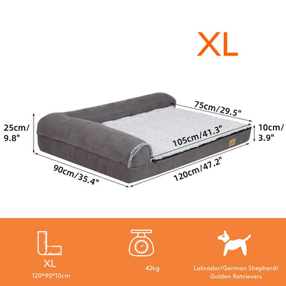 dimension du tapis chien de taille XL. Le tapis chien est de 120 Cm de long parfait pour tous les chien. Image produit Boutiquechien