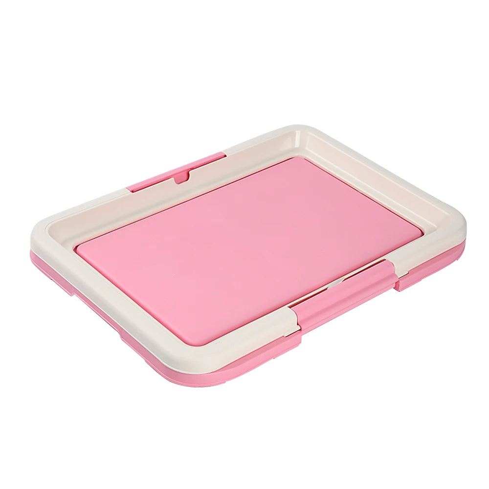 Tapis chien rose et blanc de propreté. Image produit Boutiquechien