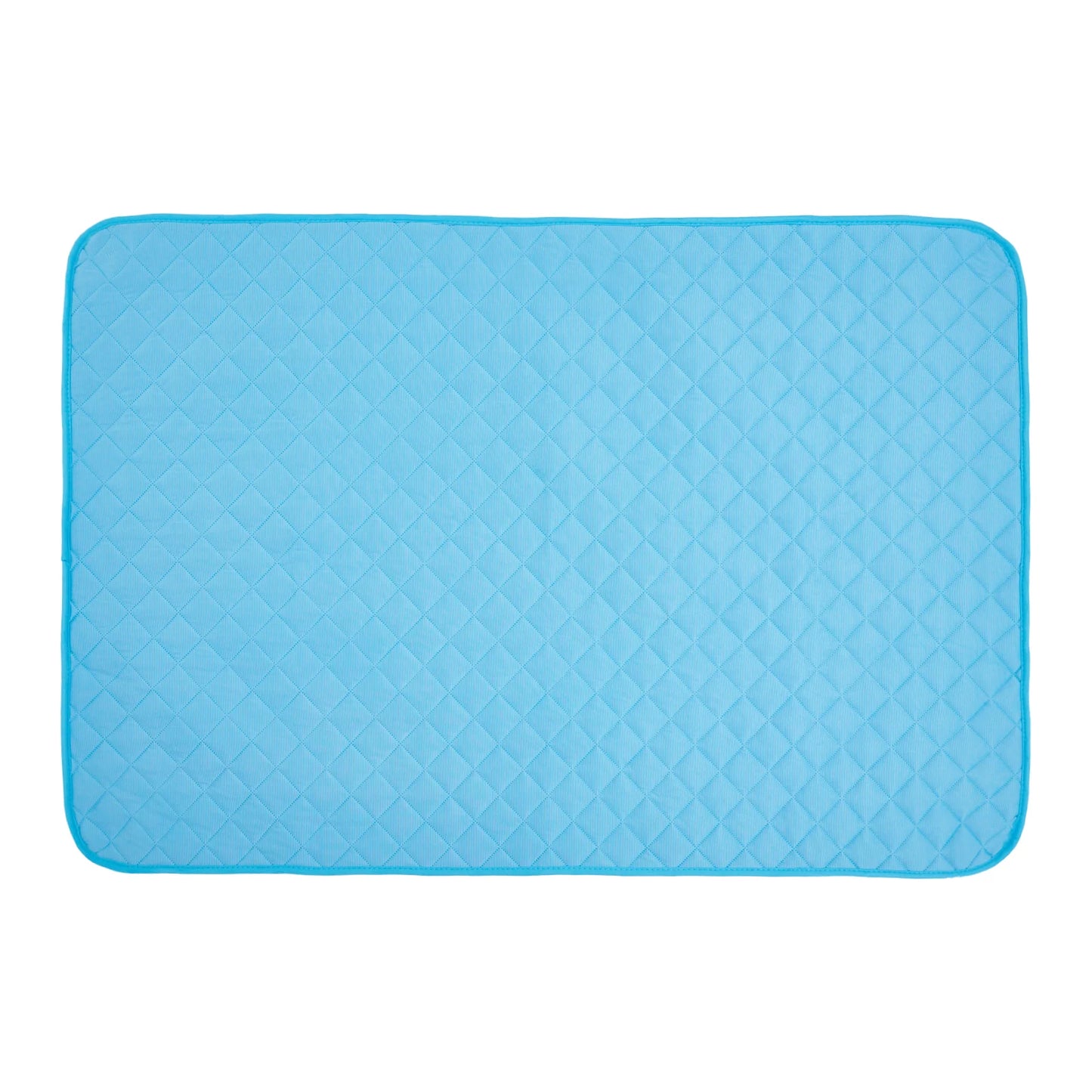 Tapis froid pour chien bleu