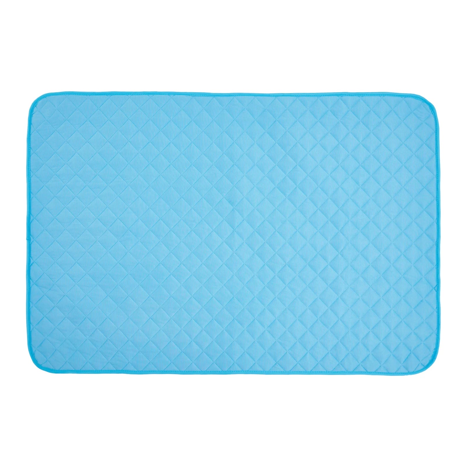 Tapis froid pour chien bleu