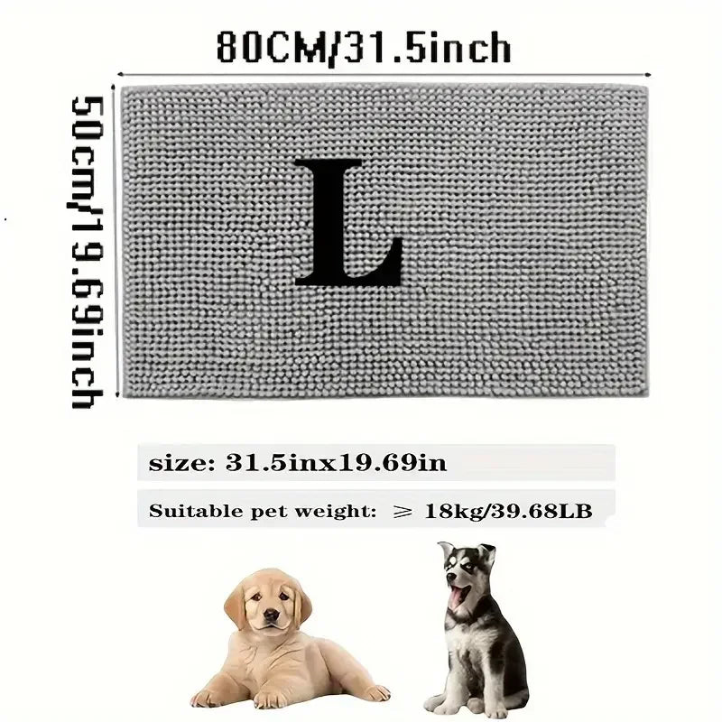 Tapis patte chien L