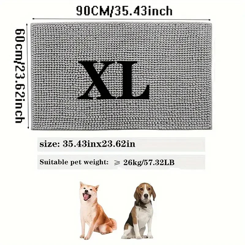 Tapis patte chien Xl