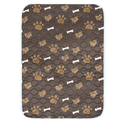 Tapis ultra absorbant pour chien marron