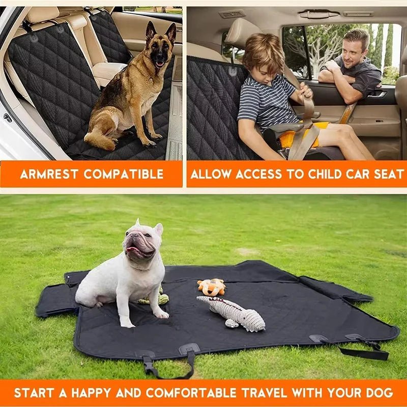 Bache de protection voiture pour chien fonction