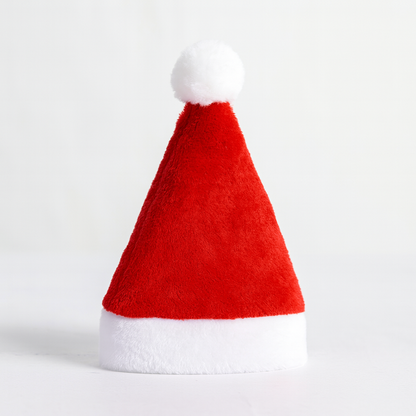 Bonnet de Noel pour chien de couleur rouge et blanc. Image produit Boutiquechien