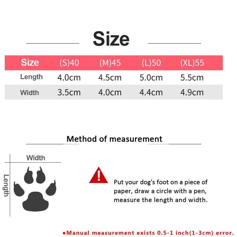 tableaux des tailles de boutiquechien pour les dimensions des bottes d'hiver pour chien de boutiquechien