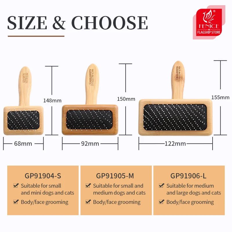 dimension total de la brosse chien pneumatique de boutiquechien
