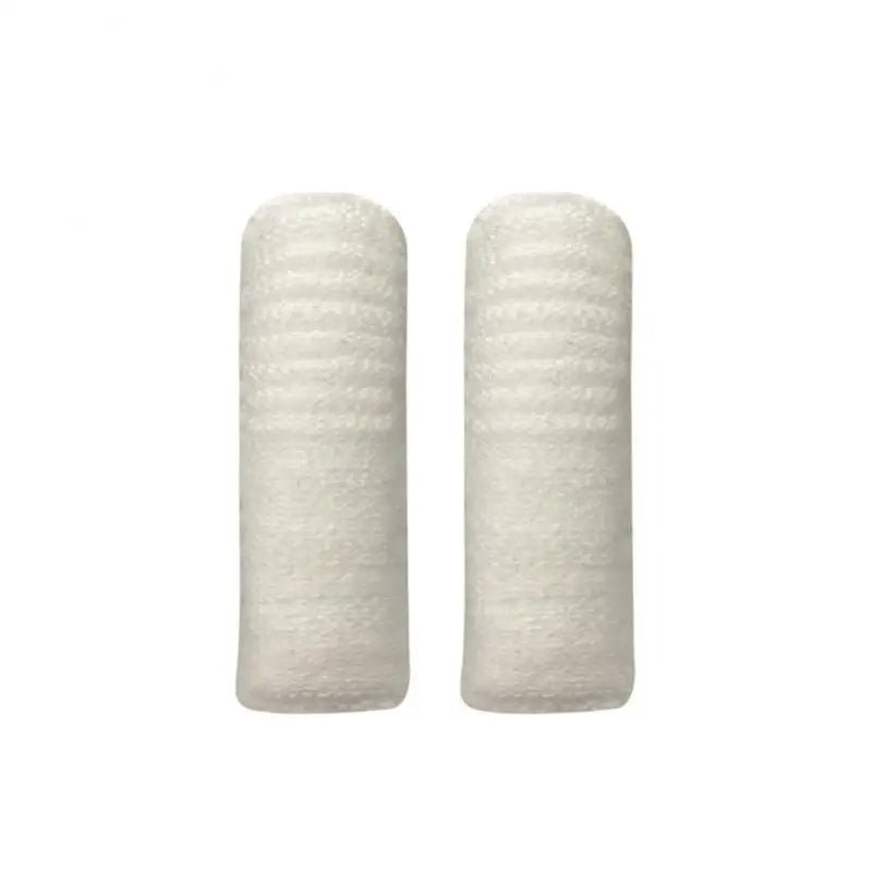 Doigt brosse à dent de couleur blanc avec un nettoyage 360. Image produit Boutiquechien