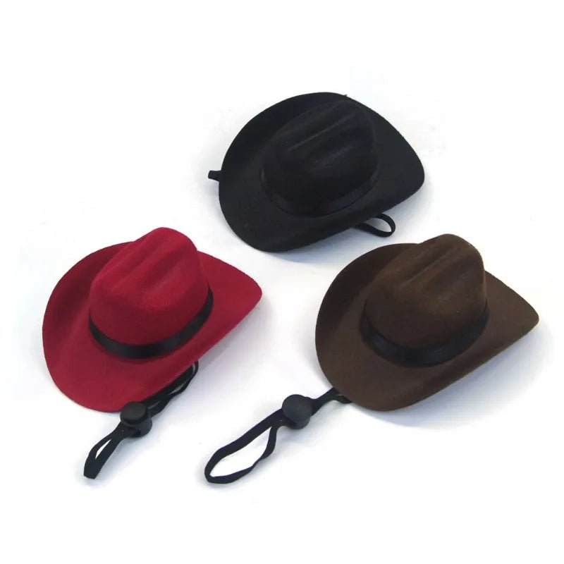 Chapeau de cow boy pour chien de couleur différente. Image produit Boutiquechien