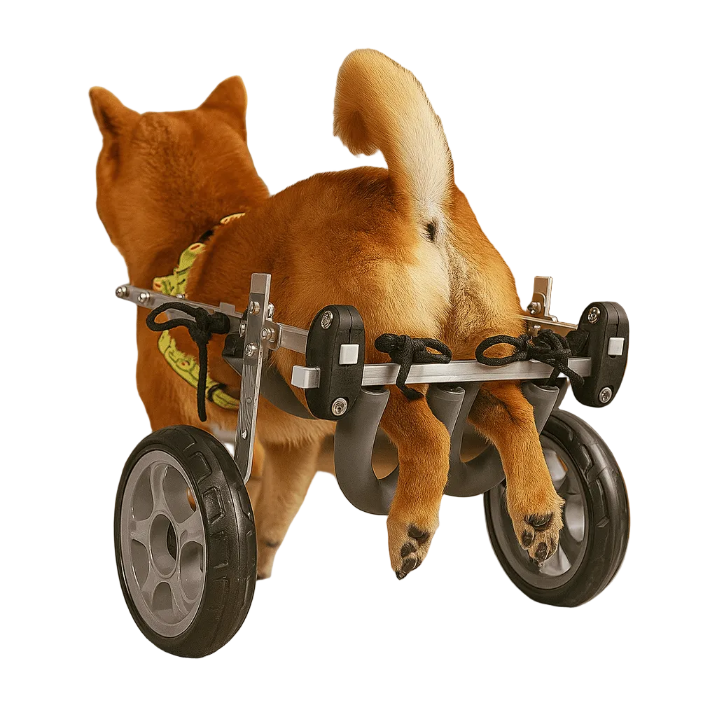 Chariot pour chien à mobilité réduite