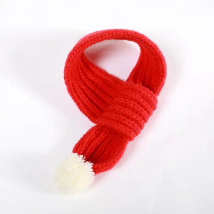 écharpe pour les chiens de couleurs rouge et blanc. Image produit Boutiquechien