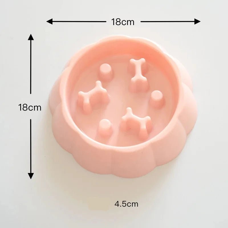 Gamelle pour les chiens de couleur saumon de boutiquechien