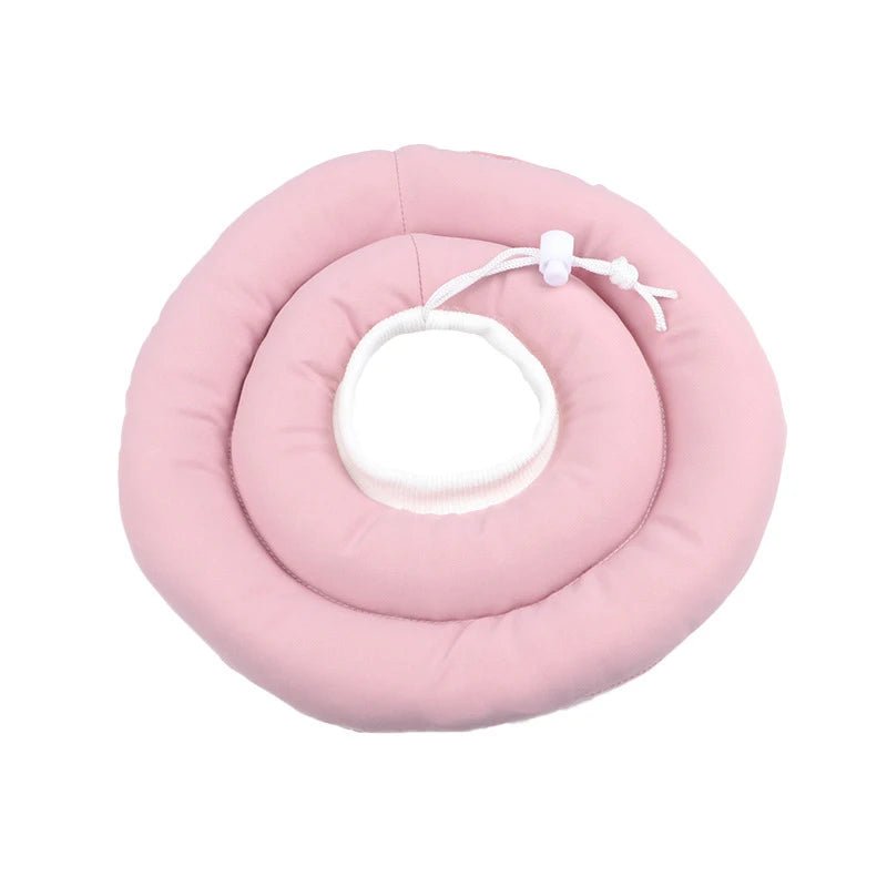 Collerette pour chien de couleur rose ronde. Image produit Boutiquechien