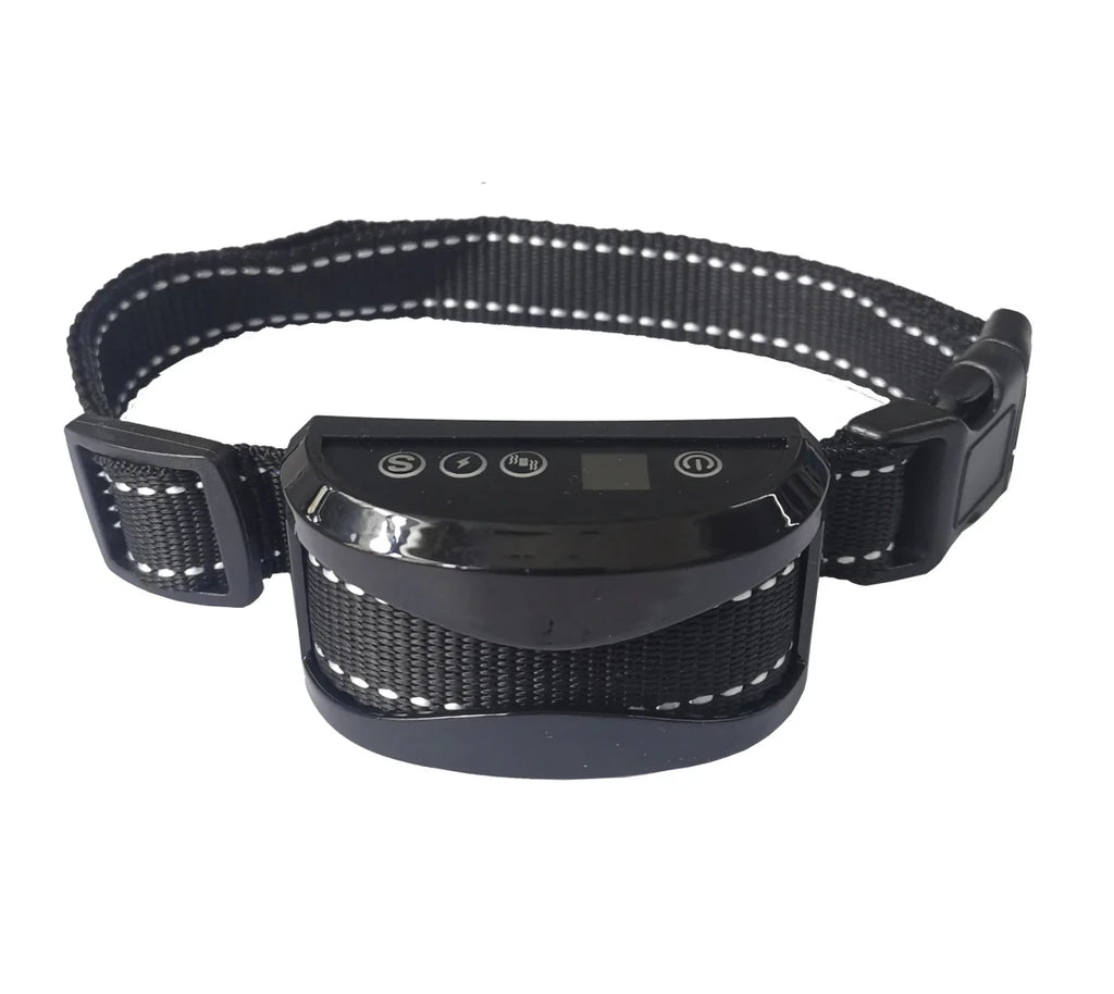 collier chien anti-aboiement de couleur noir. Image produit Boutiquechien 