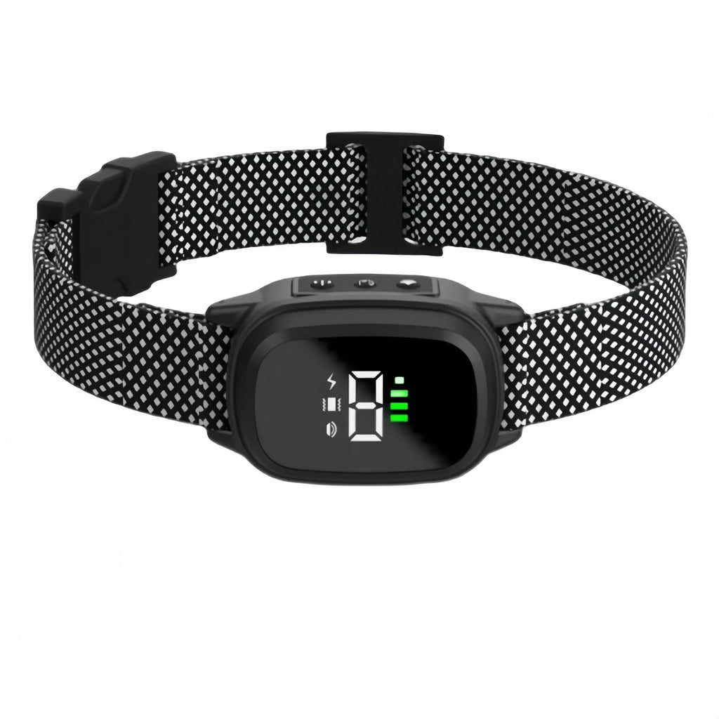 Collier anti aboiement pour petit chien de 3 kg noir