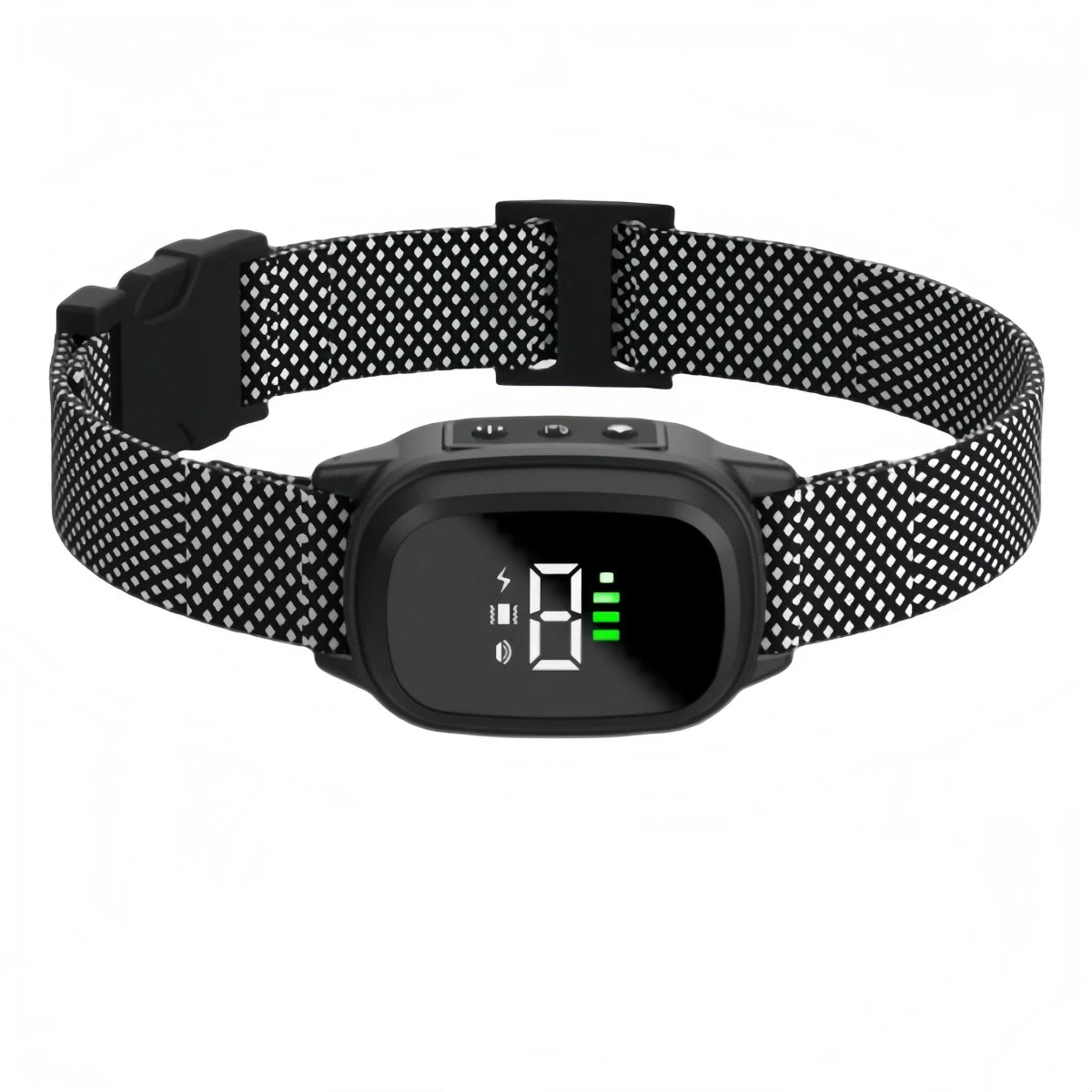 Collier anti aboiement pour petit chien de 3 kg noir