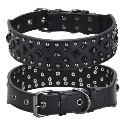 Collier chien solide en nylon renforcé noir