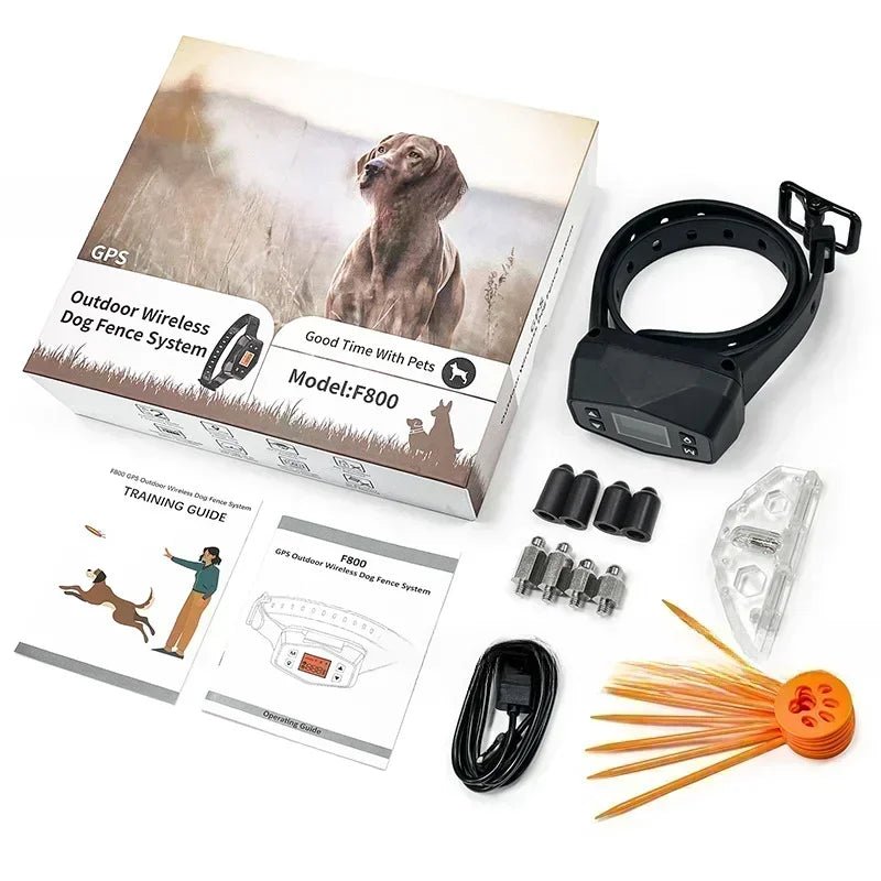 collier électrique complet pour chien. Collier anti fugue de Boutiquechien