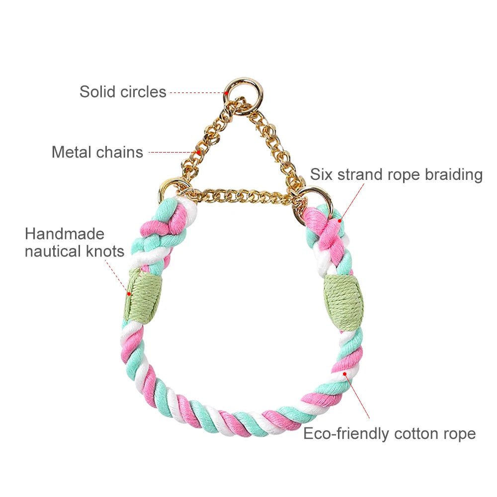 Collier en corde pour chien avantages du produits 