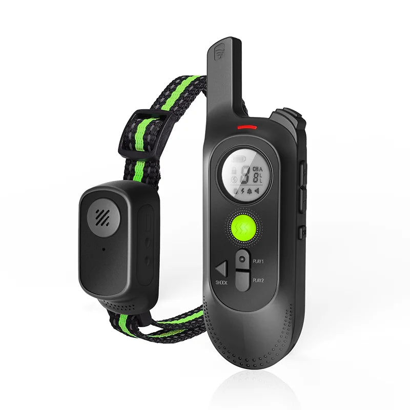 collier d'entraînement pour chien avec télécommande pour un meilleur dressage. Image produit Boutiquechien 