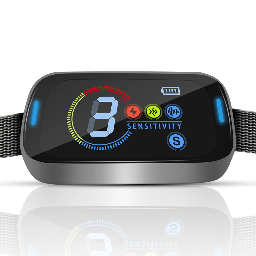 collier de dressage pour chien de couleur nori digital. Image produit Boutiquechien