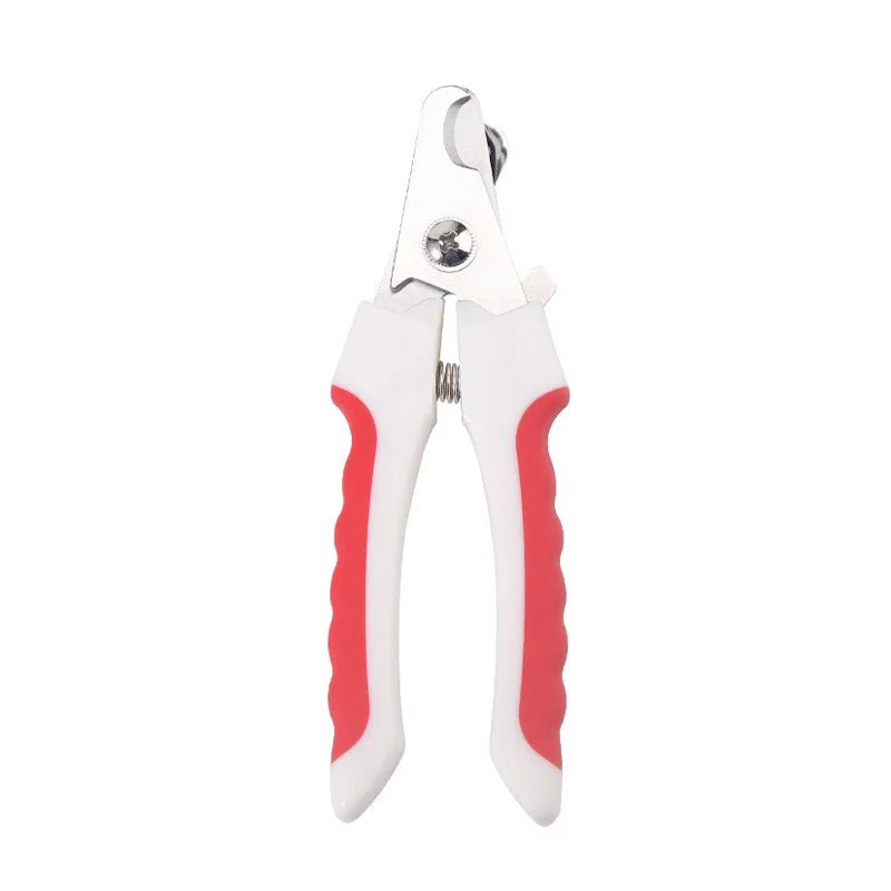 Coupe ongle pour chien pas cher blanc et rouge 
