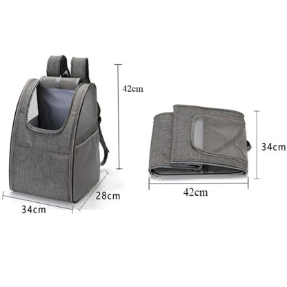 dimension total du sac pour chien. Image produit Boutiquechien