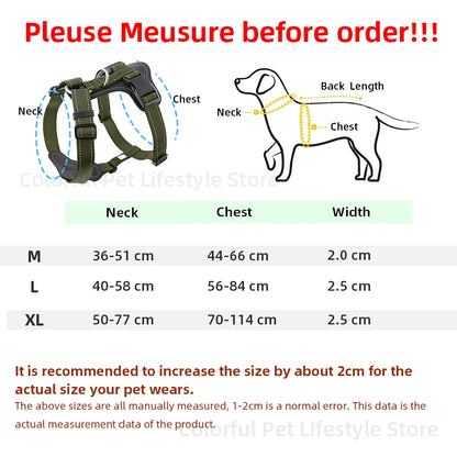 dimensions total avec conception du harnais de boutiquechien