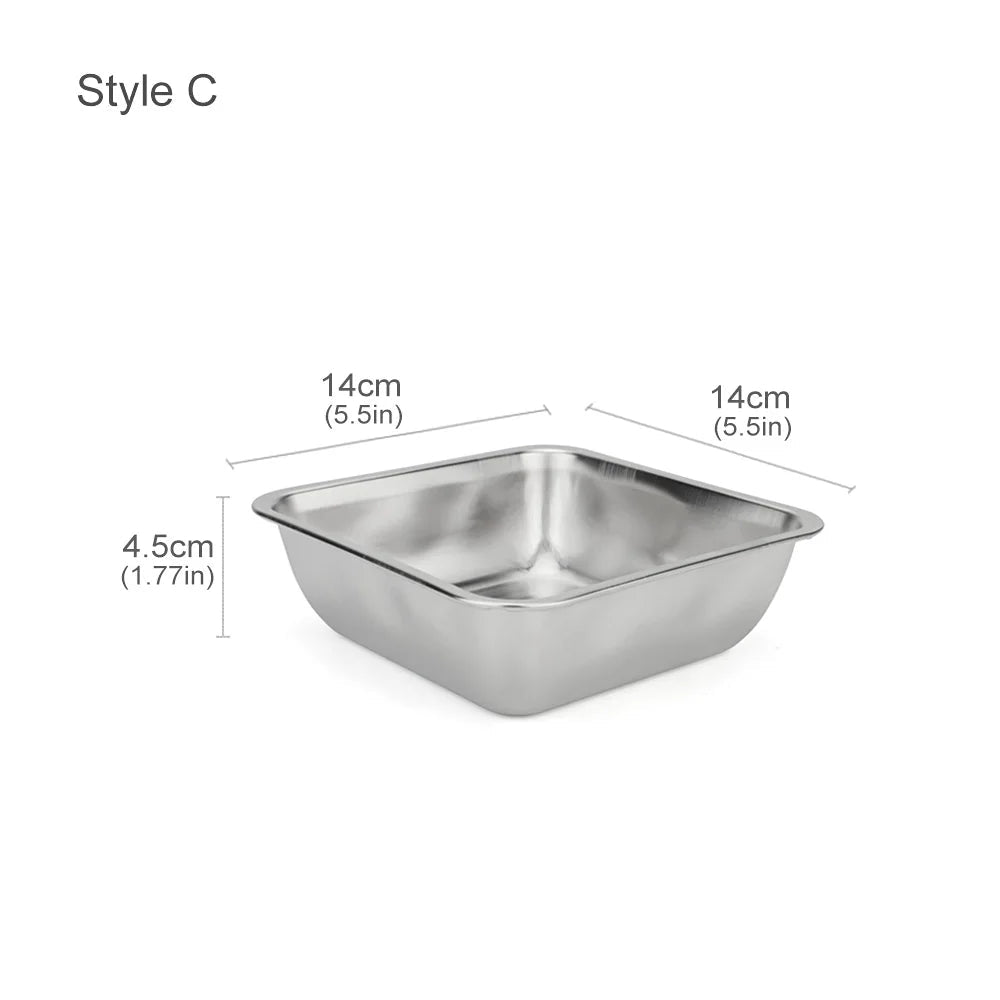 Gamelle chiot inox dimension de la gamelle