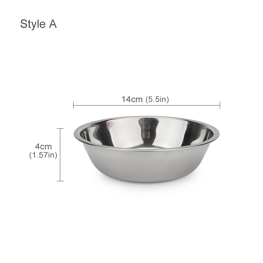 Gamelle chiot inox ronde