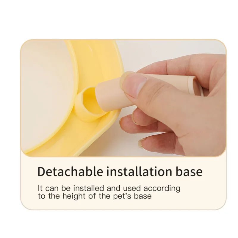 Gamelle pour plusieurs chiot detachable caoutchouc