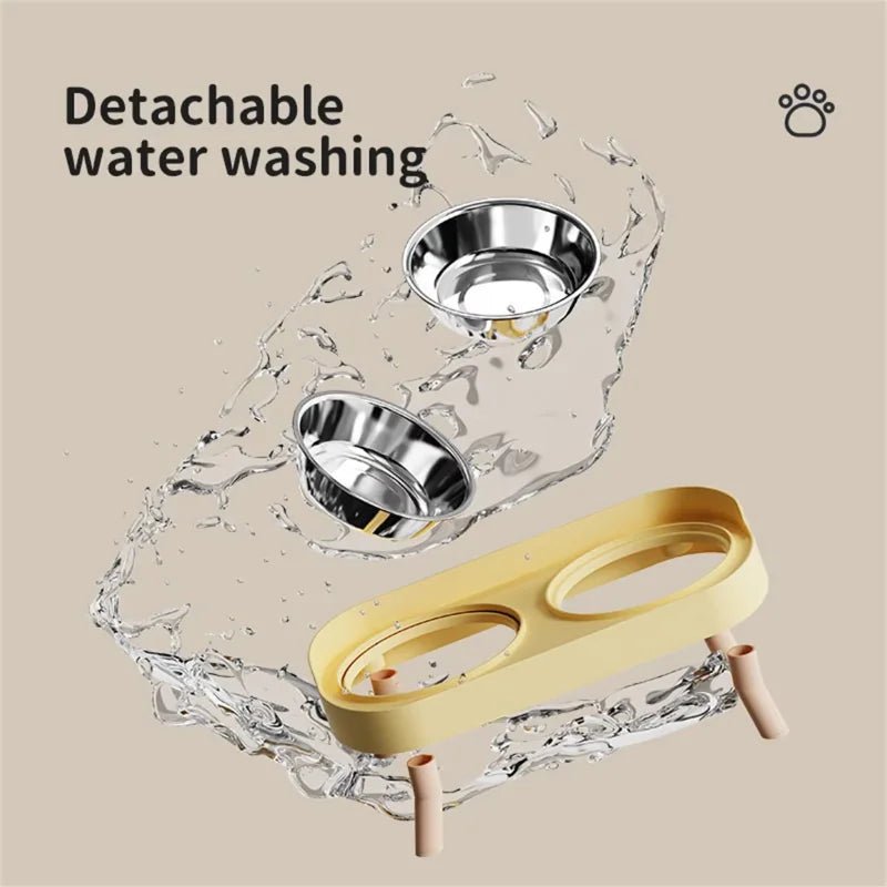 Gamelle pour plusieurs chiot détachable