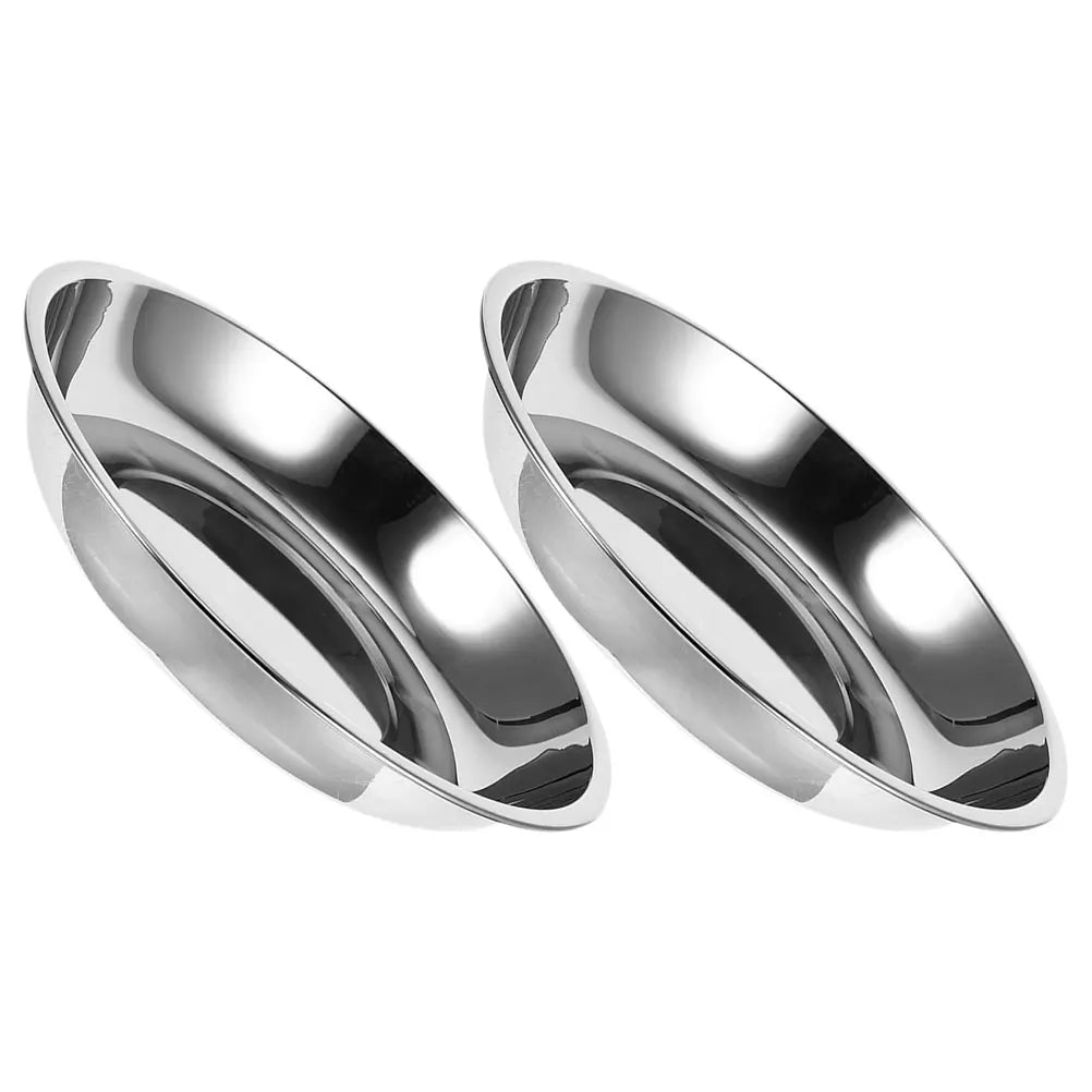 Deux gamelle pour chien en inox de couleur gris. Image produit Boutiquechien