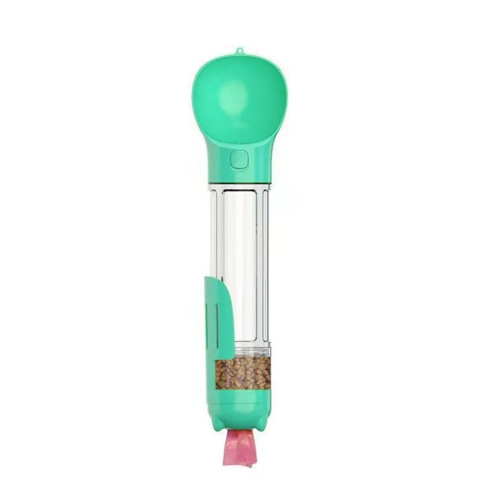 Gourde 3 en 1 pour chien et chat vert 500