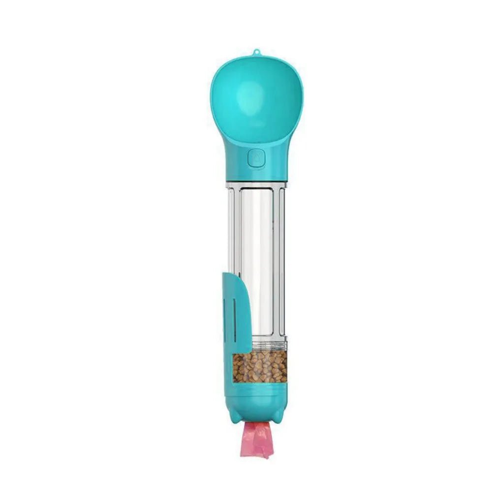 Gourde 3 en 1 pour chien et chat bleu 500