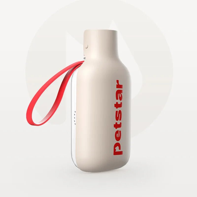 Gourde avec distributeur d'eau pour chien 500ml