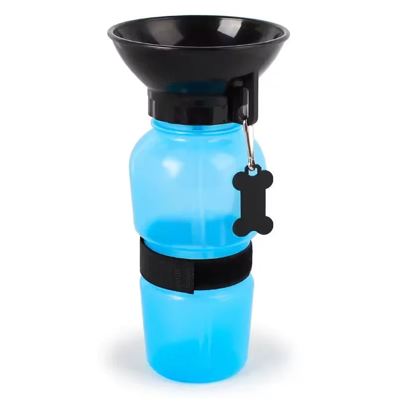 Gourde pour grand chien bleu 