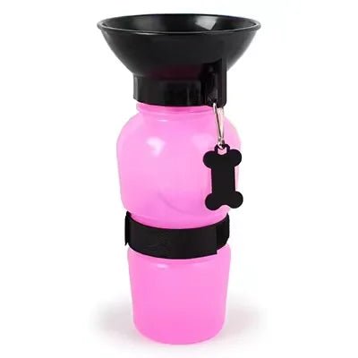 Gourde pour grand chien rose 