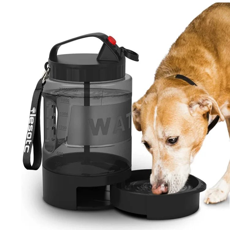 Gourde pour gros chien noir 