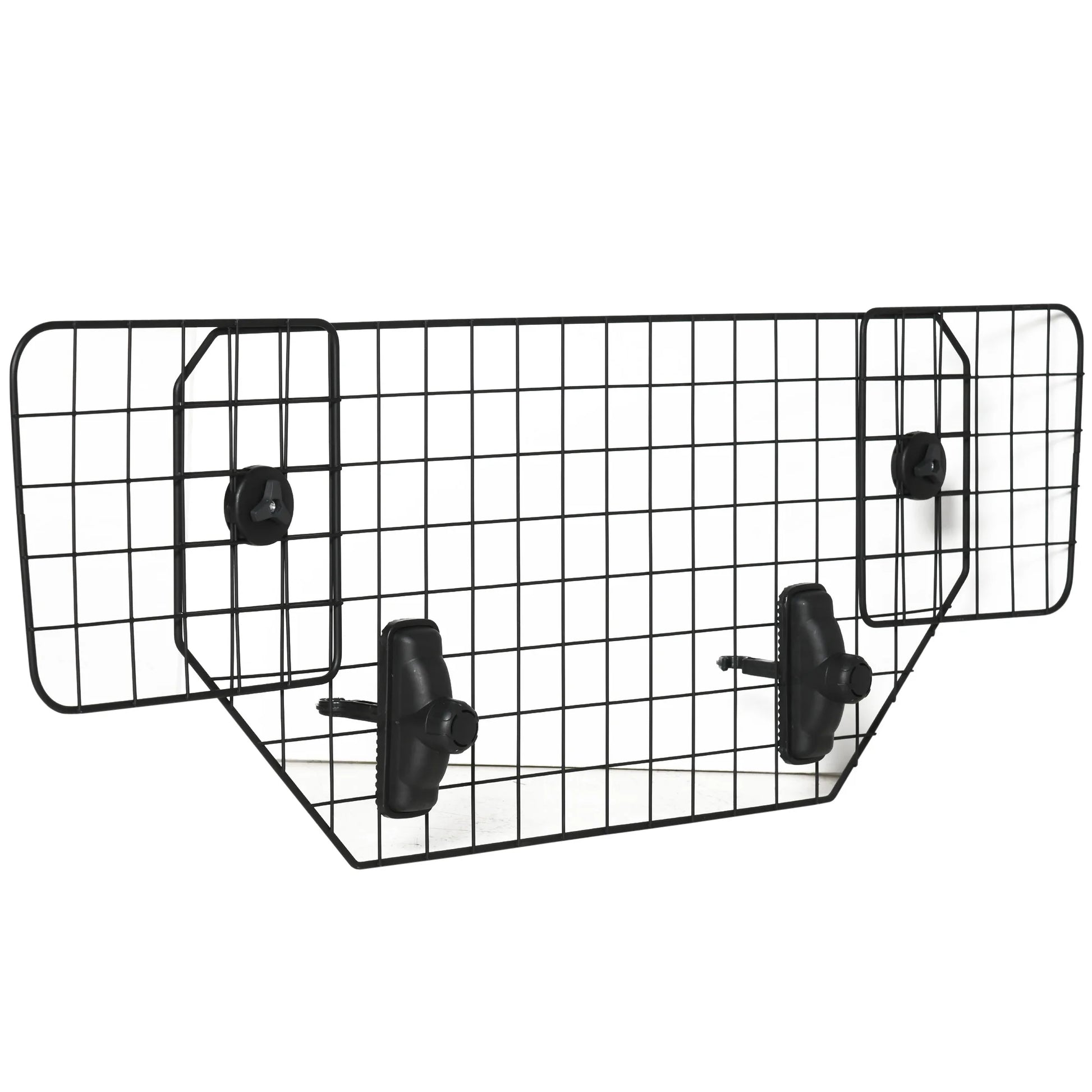 grille de protection de coffre de couleur noir avec toutes les attaches. Image produit Boutiquechien