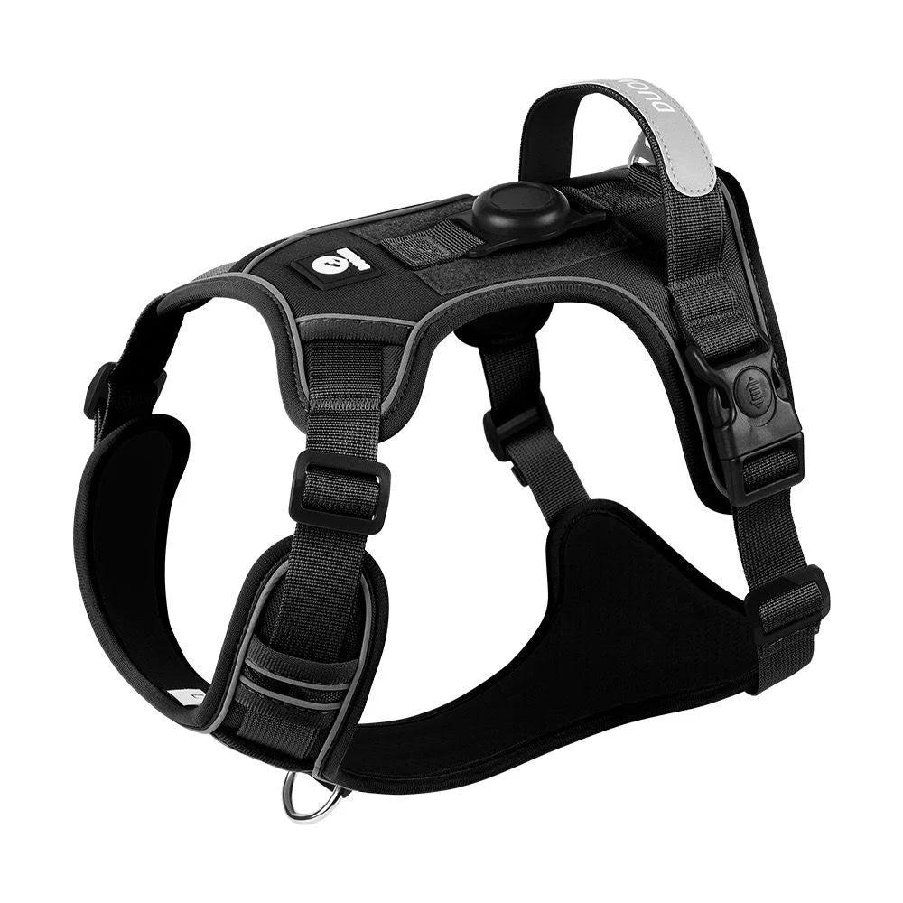 Harnais chien malinois noir 