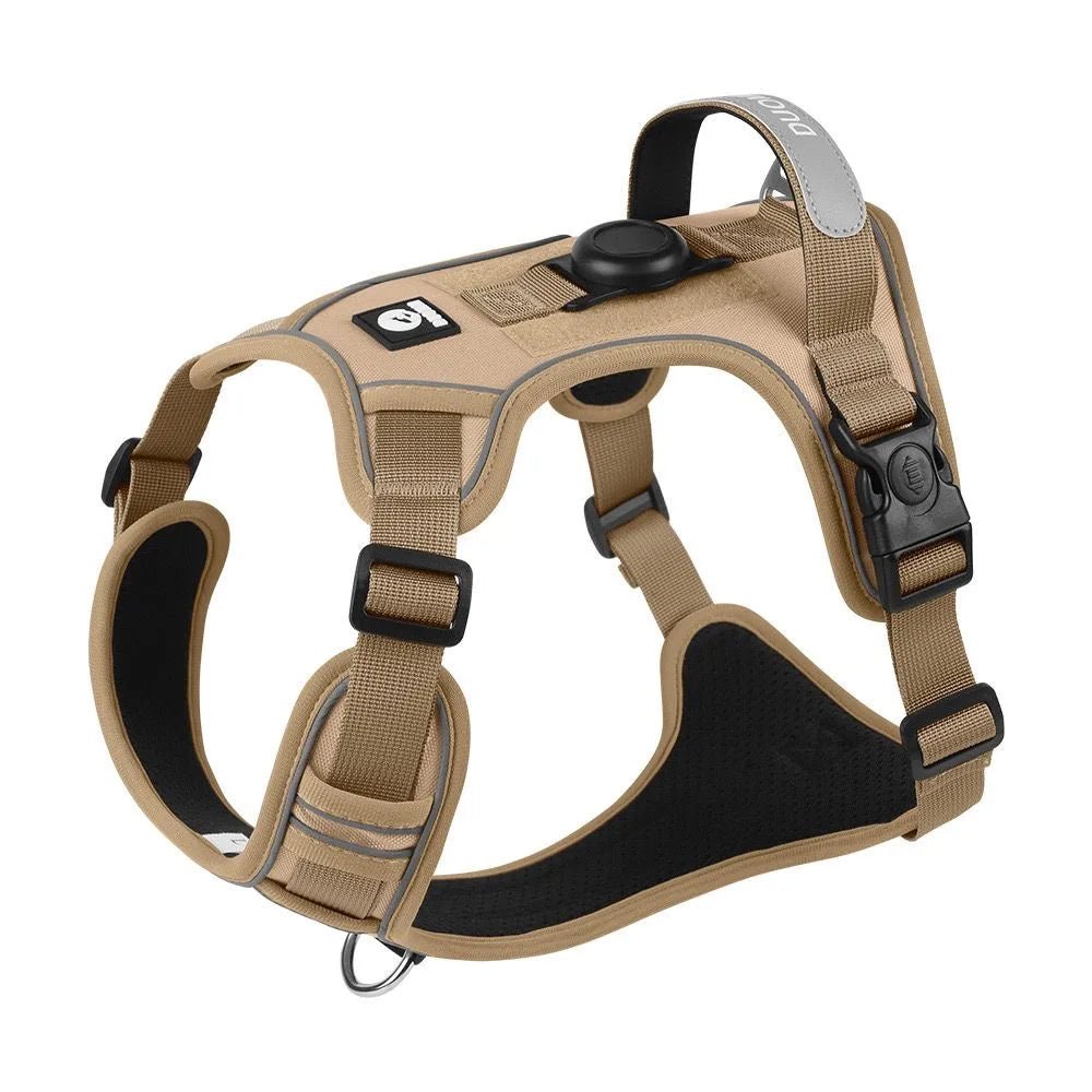 Harnais chien malinois beige claire 
