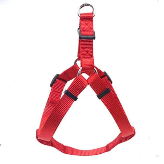 Harnais en y anti-traction rouge