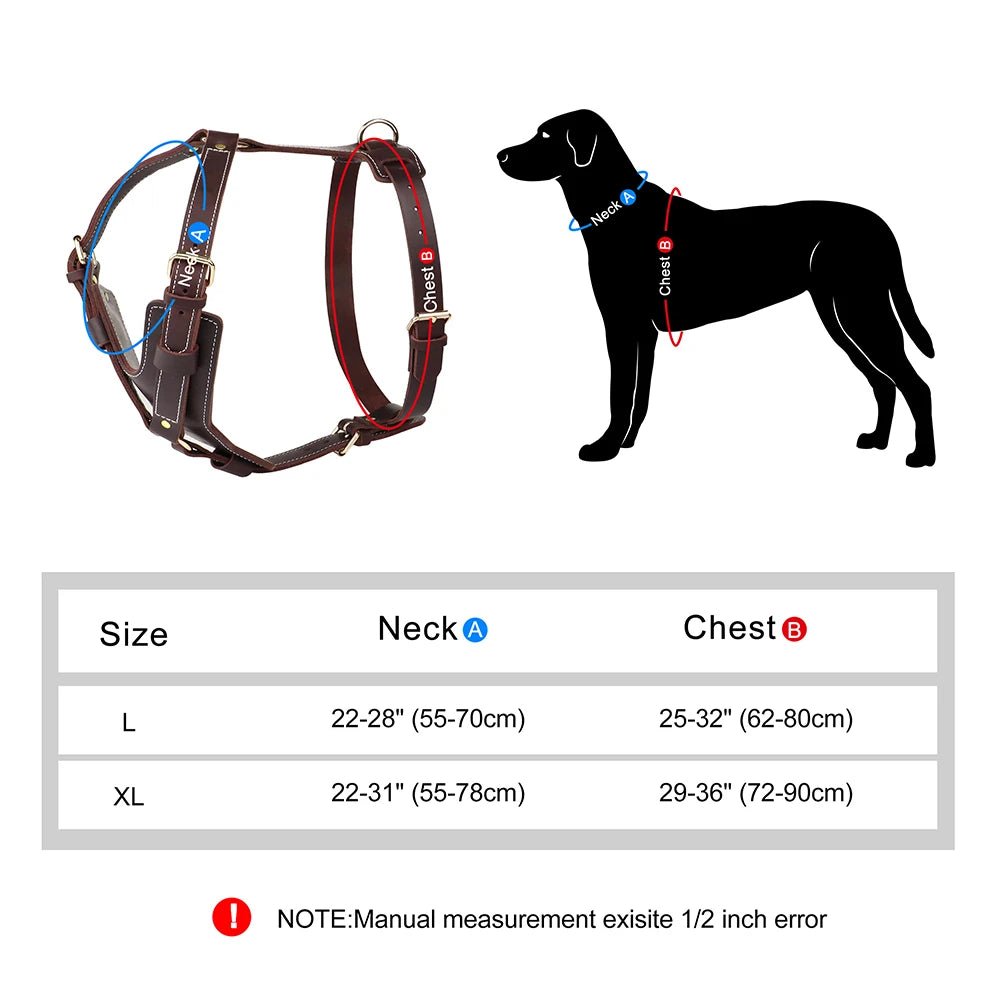 Harnais luxe pour chien dimensions 