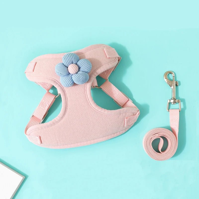 Harnais pour chien sensible de petite taille rose de boutiquechien en lot